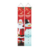 Christmas Cartoon Style Santa Claus Polyester Flag