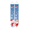 Christmas Cartoon Style Santa Claus Polyester Flag