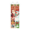 Christmas Cartoon Style Santa Claus Polyester Flag