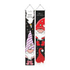 Christmas Cartoon Style Santa Claus Polyester Flag