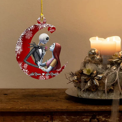 Christmas Cartoon Style Skull Arylic Party Hanging Ornaments