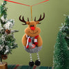 Christmas Cartoon Style Snowman Elk Holiday Festival Hanging Ornaments