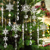 Christmas Casual Elegant Christmas Tree Snowflake Elk Plastic Polyester Home Festival Hanging Ornaments