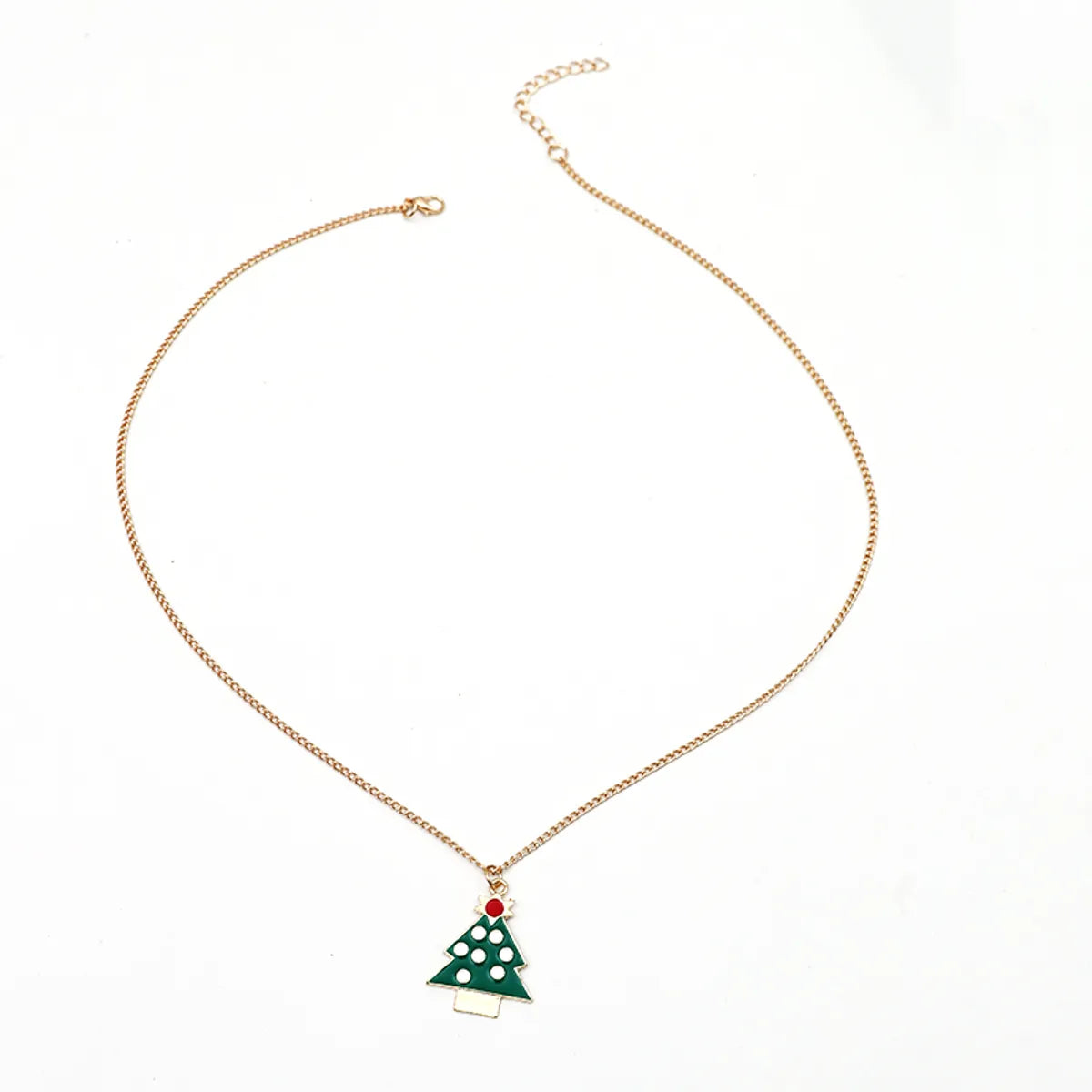 Christmas Christmas Tree Alloy Plating Christmas Women'S Jewelry Set