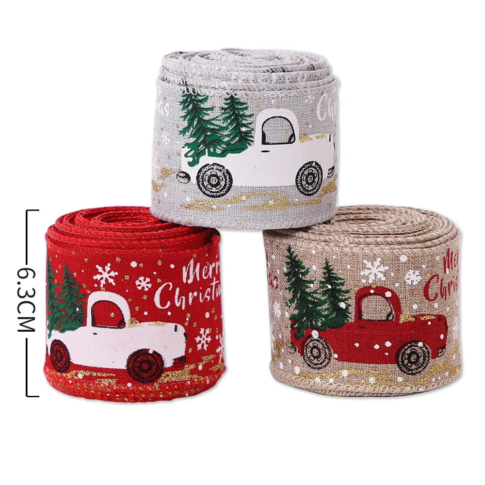 Christmas Christmas Tree Car Fine Linen Party Decorative Props