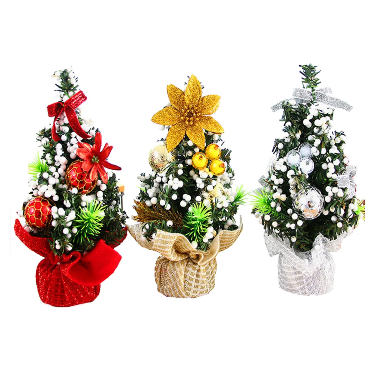 Christmas Christmas Tree 20cm Pvc Party Ornaments