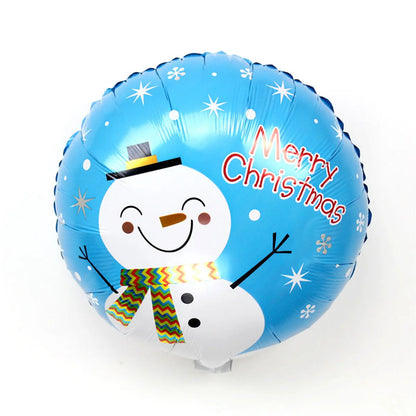 Christmas Christmas Tree Santa Claus Snowman Aluminum Film Party Balloon