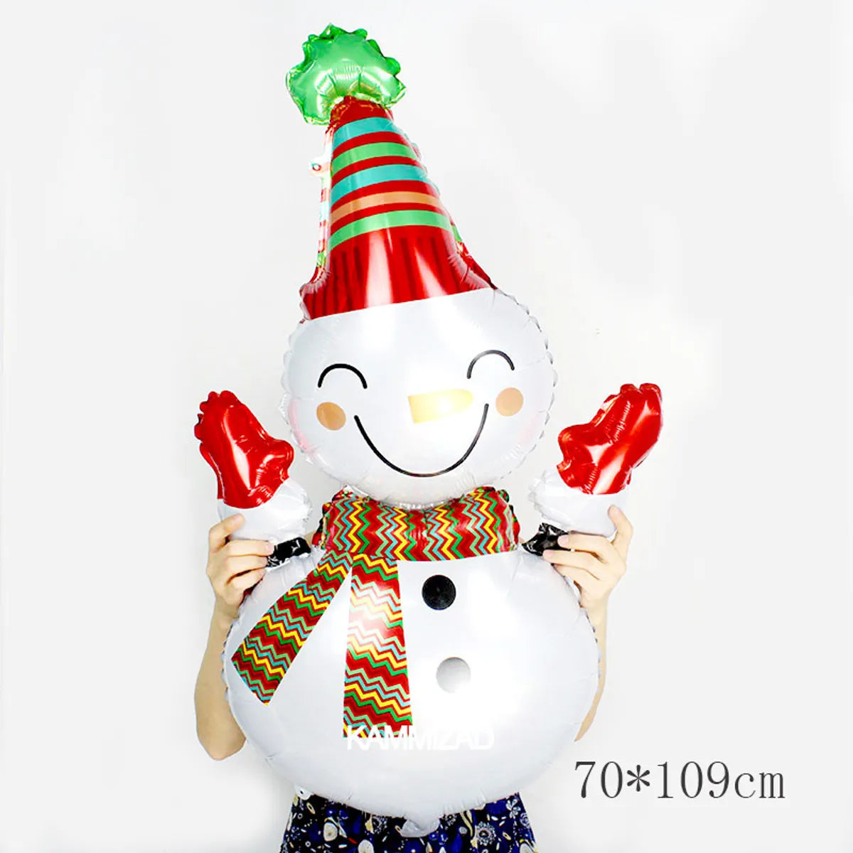 Christmas Christmas Tree Santa Claus Snowman Aluminum Film Party Balloon