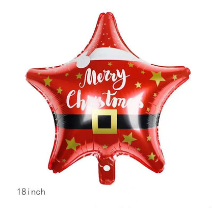 Christmas Christmas Tree Santa Claus Snowman Aluminum Film Party Balloon