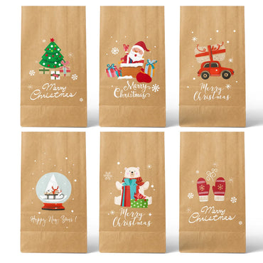 Christmas Christmas Tree Santa Claus Snowman Paper Party Gift Wrapping Supplies