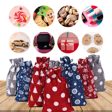 Christmas Christmas Tree Star Cloth Party Gift Bags