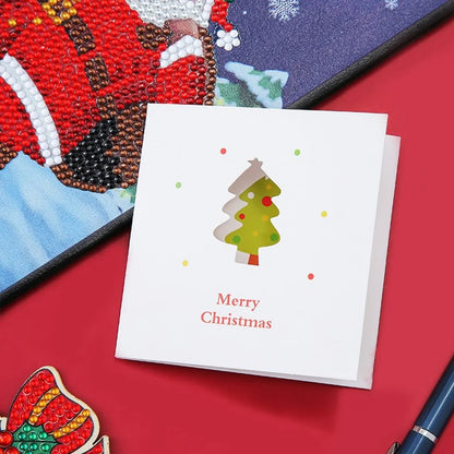 Christmas Christmas Tree Star Paper Party Card