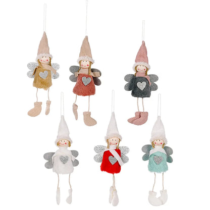 Christmas Cute Angel Cloth Party Hanging Ornaments