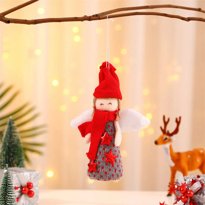 Christmas Cute Angel Cloth Party Hanging Ornaments