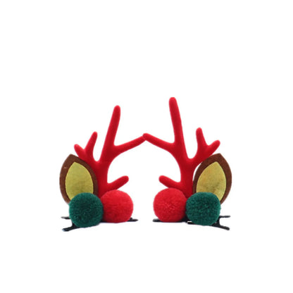 Christmas Cute Antlers Cloth Party Costume Props 1 Pair