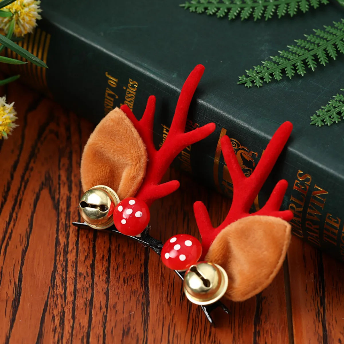 Christmas Cute Antlers Cloth Party Costume Props 1 Pair