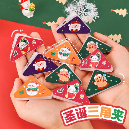 Christmas Cute Cartoon Plastic Paper Party Party Packs 1 Piece