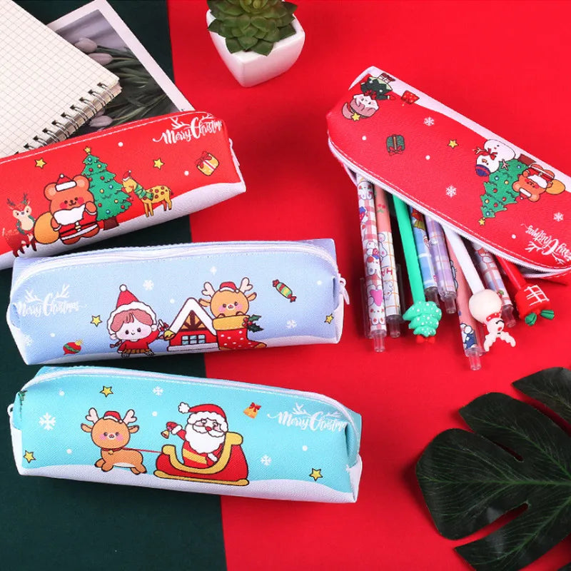 Christmas Cute Cartoon Plastic Paper Party Party Packs 1 Piece