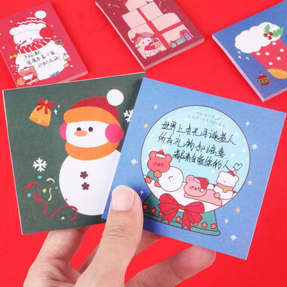 Christmas Cute Cartoon Plastic Paper Party Party Packs 1 Piece