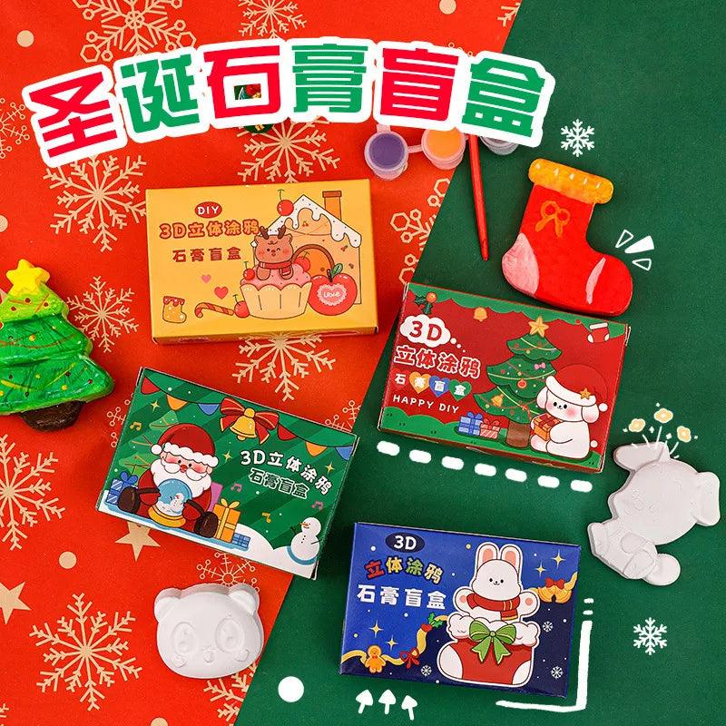 Christmas Cute Cartoon Plastic Paper Party Party Packs 1 Piece