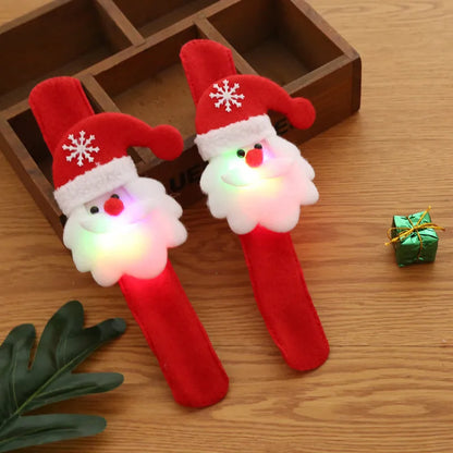 Christmas Cute Christmas Hat Santa Claus Cloth Daily Festival Wristband