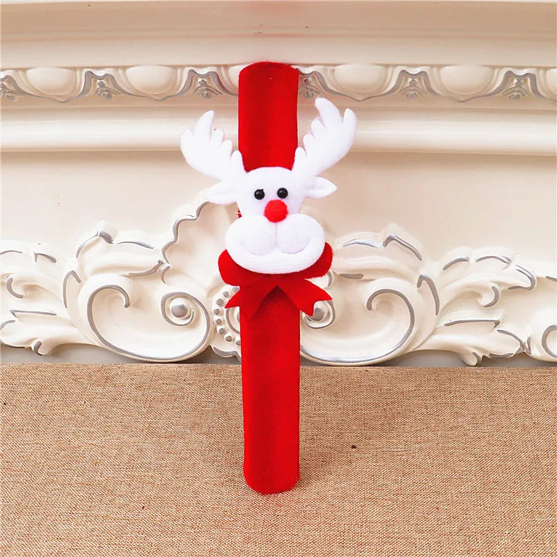 Christmas Cute Christmas Hat Santa Claus Cloth Daily Festival Wristband