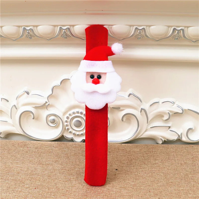 Christmas Cute Christmas Hat Santa Claus Cloth Daily Festival Wristband