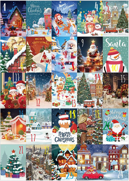 Christmas Cute Christmas House Christmas Tree Santa Claus