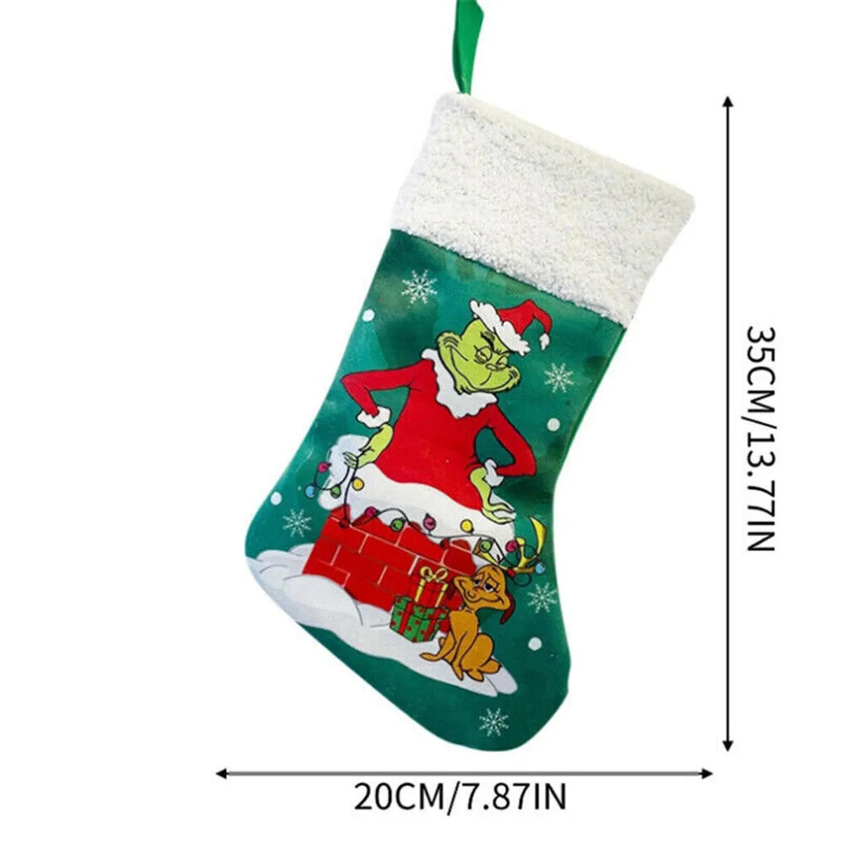 Christmas Cute Christmas Socks Monster Cloth Party Hanging Ornaments