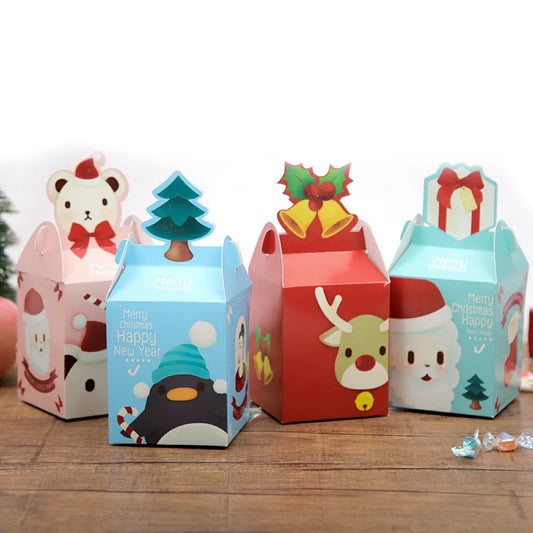 Christmas Cute Christmas Tree Bear Snowman Paper Festival Gift Wrapping Supplies 1 Piece