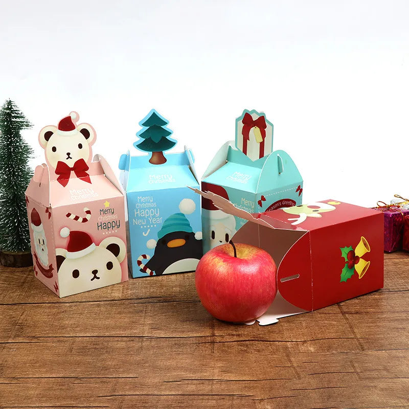 Christmas Cute Christmas Tree Bear Snowman Paper Festival Gift Wrapping Supplies 1 Piece