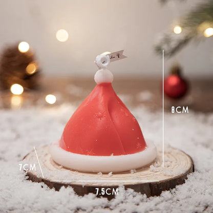 Christmas Cute Christmas Tree Gingerbread Paraffin Indoor Party Festival Candle