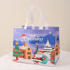 Christmas Cute Christmas Tree Santa Claus Letter Nonwoven Party Festival Gift Bags