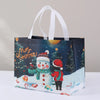 Christmas Cute Christmas Tree Santa Claus Letter Nonwoven Party Festival Gift Bags