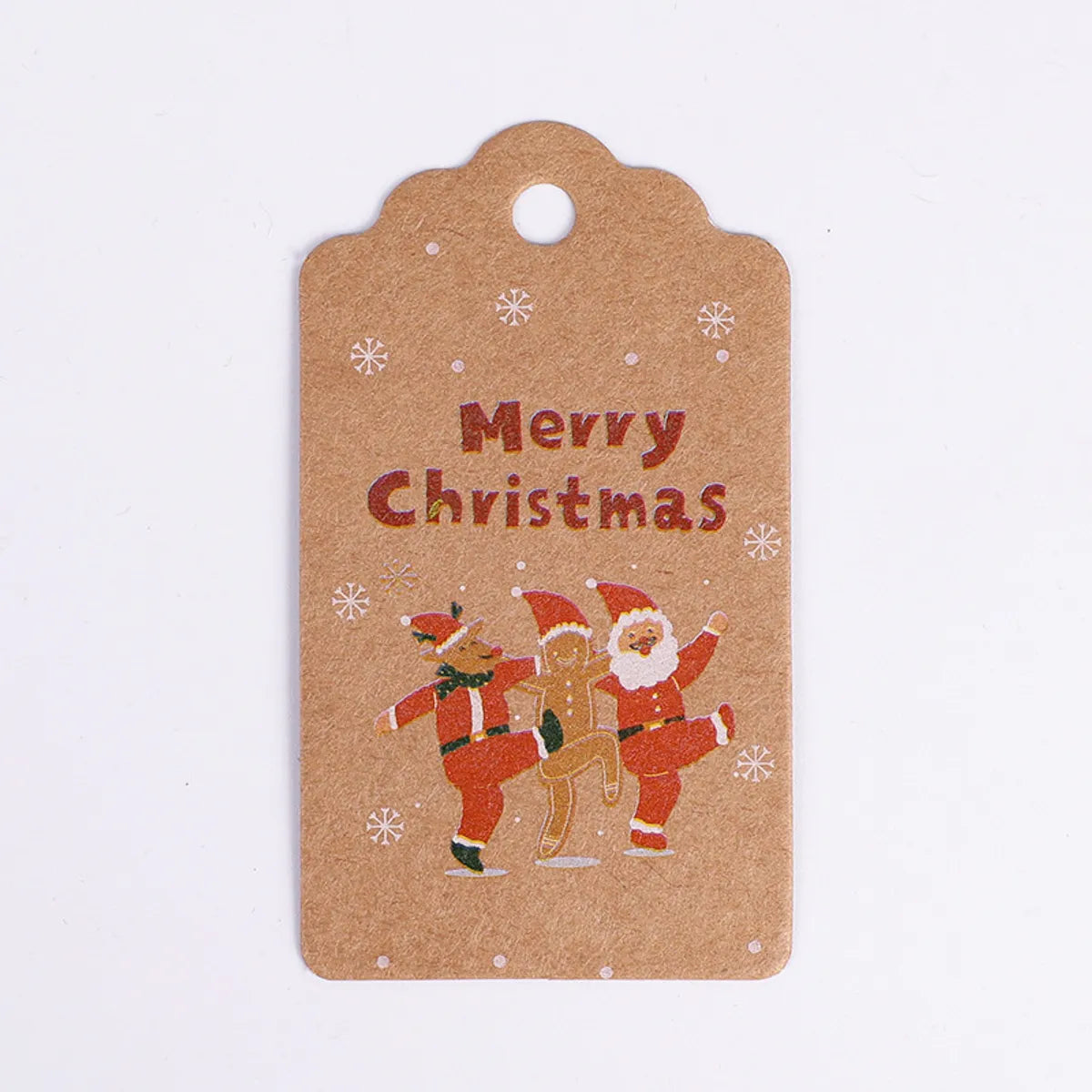 Christmas Cute Christmas Tree Santa Claus Snowman Paper Party Festival Gift Wrapping Supplies