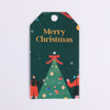 Christmas Cute Christmas Tree Santa Claus Snowman Paper Party Festival Gift Wrapping Supplies