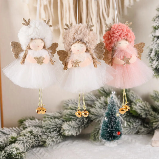 Christmas Cute Doll Plush Daily Festival Hanging Ornaments