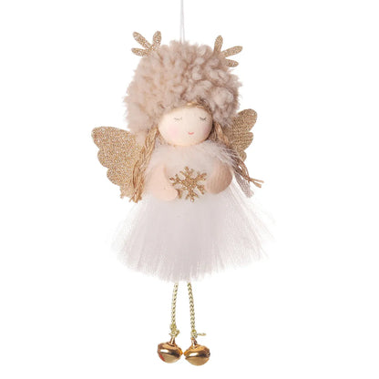 Christmas Cute Doll Plush Daily Festival Hanging Ornaments