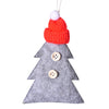 Christmas Cute IG Style Christmas Hat Star Nonwoven Party Festival Hanging Ornaments