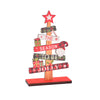 Christmas Cute IG Style Christmas Tree Letter Wood Party Festival Ornaments