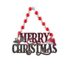 Christmas Cute Letter Wood Party Festival Hanging Ornaments