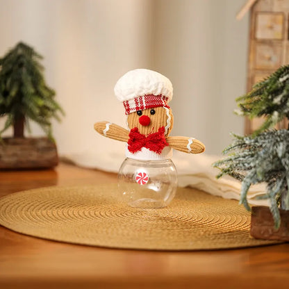 Christmas Cute Pastoral Gingerbread Doll Cloth Party Festival Ornaments Decorative Props