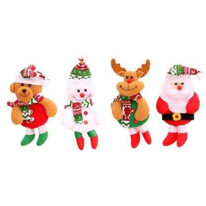 Christmas Cute Santa Claus Cloth Festival Decorative Props