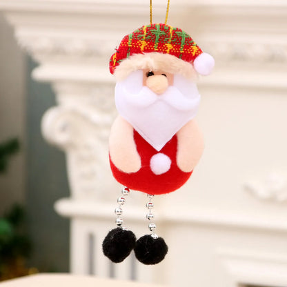 Christmas Cute Santa Claus Cloth Festival Decorative Props