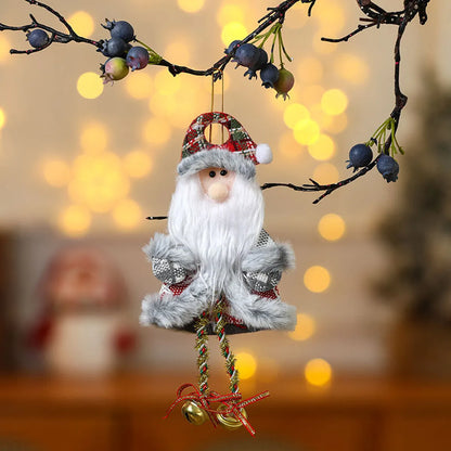 Christmas Cute Santa Claus Cloth Festival Decorative Props