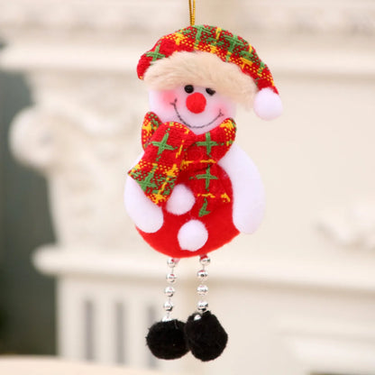 Christmas Cute Santa Claus Cloth Festival Decorative Props