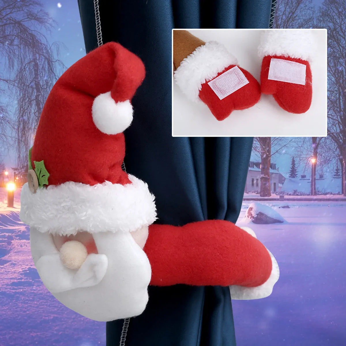 Christmas Cute Santa Claus Cloth Party Decorative Props