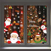 Cute Santa Claus Pvc Wall Sticker Wall Art