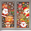 Cute Santa Claus Pvc Wall Sticker Wall Art