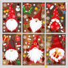 Cute Santa Claus Pvc Wall Sticker Wall Art